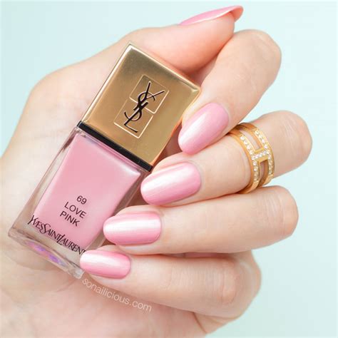 ysl nagellack love pink|YSL beauty nail varnish.